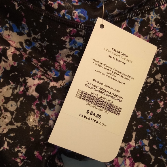 FABLETICS LEGGINGS  SOLAR CAPRI - Picture 6 of 7